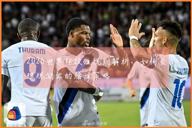 2026世界杯投注规则解析，如何合理规划你的赌注策略