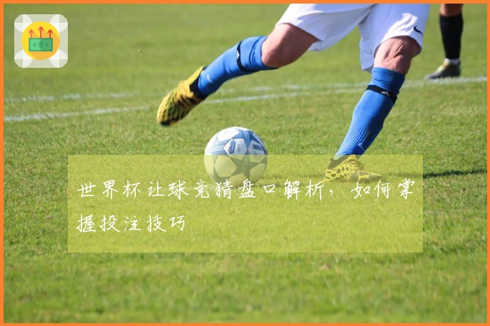 世界杯让球竞猜盘口解析，如何掌握投注技巧